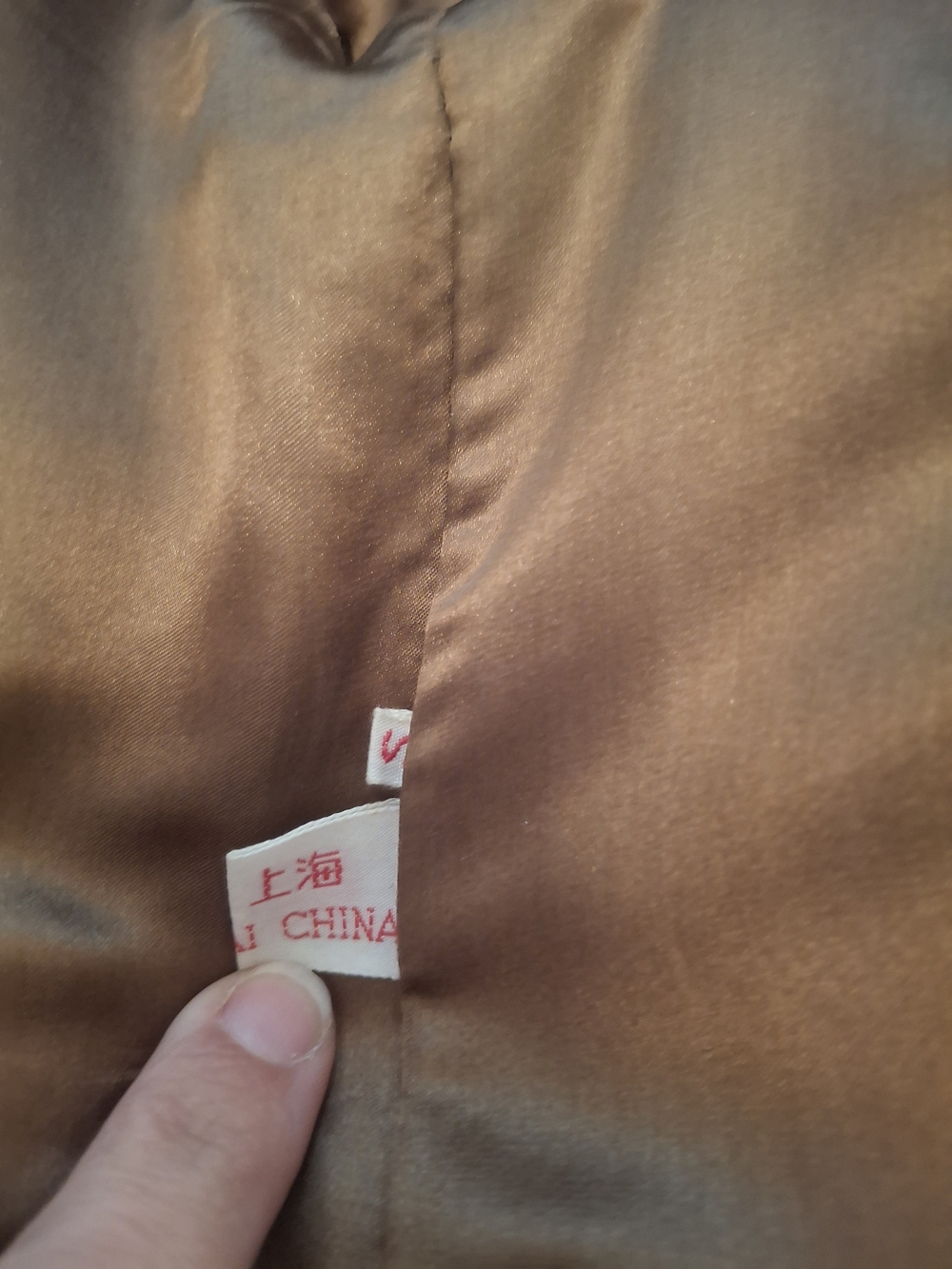 Women's Vintage Multi-Tone Red/Brown Fox Fur Coat Jacket - Picture 7 of 9
